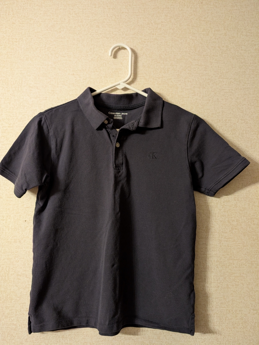 Calvin Klein Boys Navy Polo Shirt